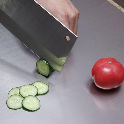 RinseMate™ Premium Stainless Steel Chopping Board
