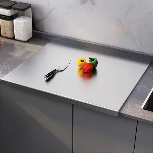 RinseMate™ Premium Stainless Steel Chopping Board